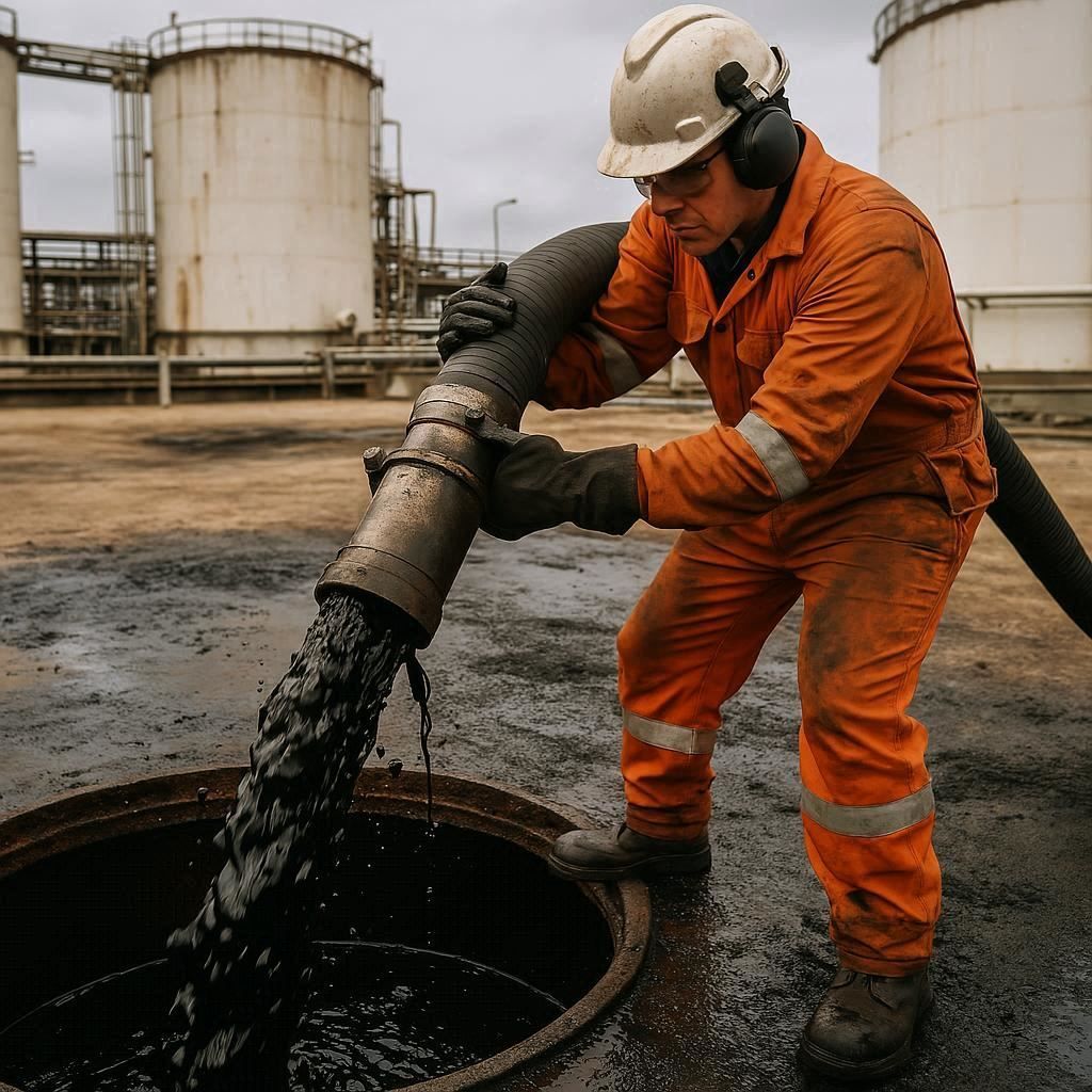 Откачка нефтепродуктов в Серпухове